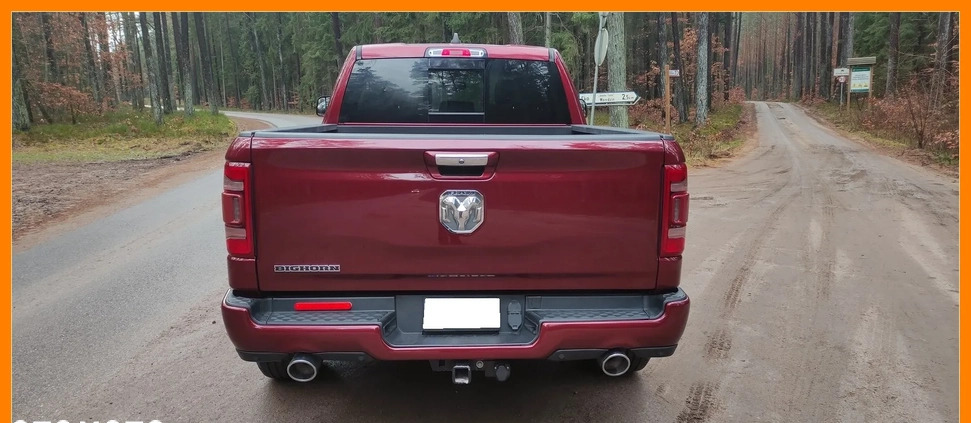 Dodge RAM cena 145950 przebieg: 78367, rok produkcji 2019 z Cybinka małe 436